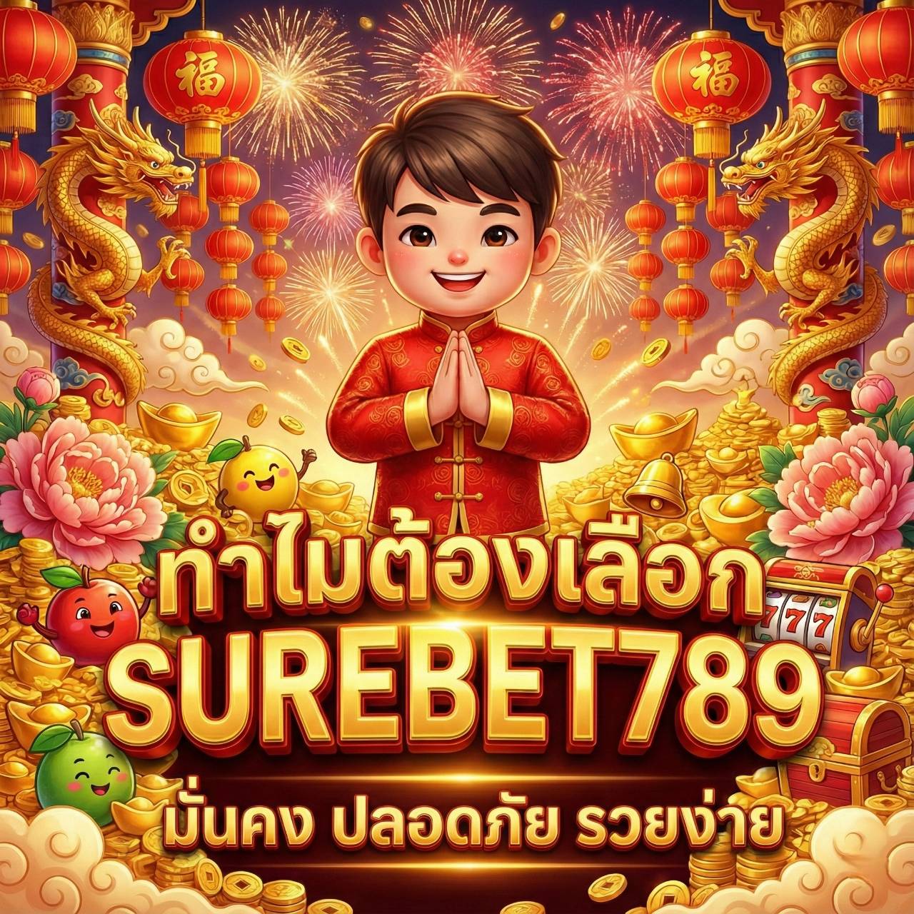 Surebet789 สล็อตเว็บตรง ไม่ผ่านเอเย่นต์ อันดับ1 มาแรง แจกหนัก แจกจริง